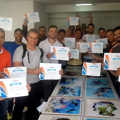 Curso de Porcelanato Liquido e Piso 3D nos dias 12 e 13 de Novembro em Belo Horizonte e 11 de Novembro em São Paulo!