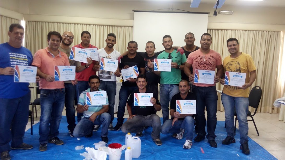 Curso de porcelanato liquido Belo Horizonte BH