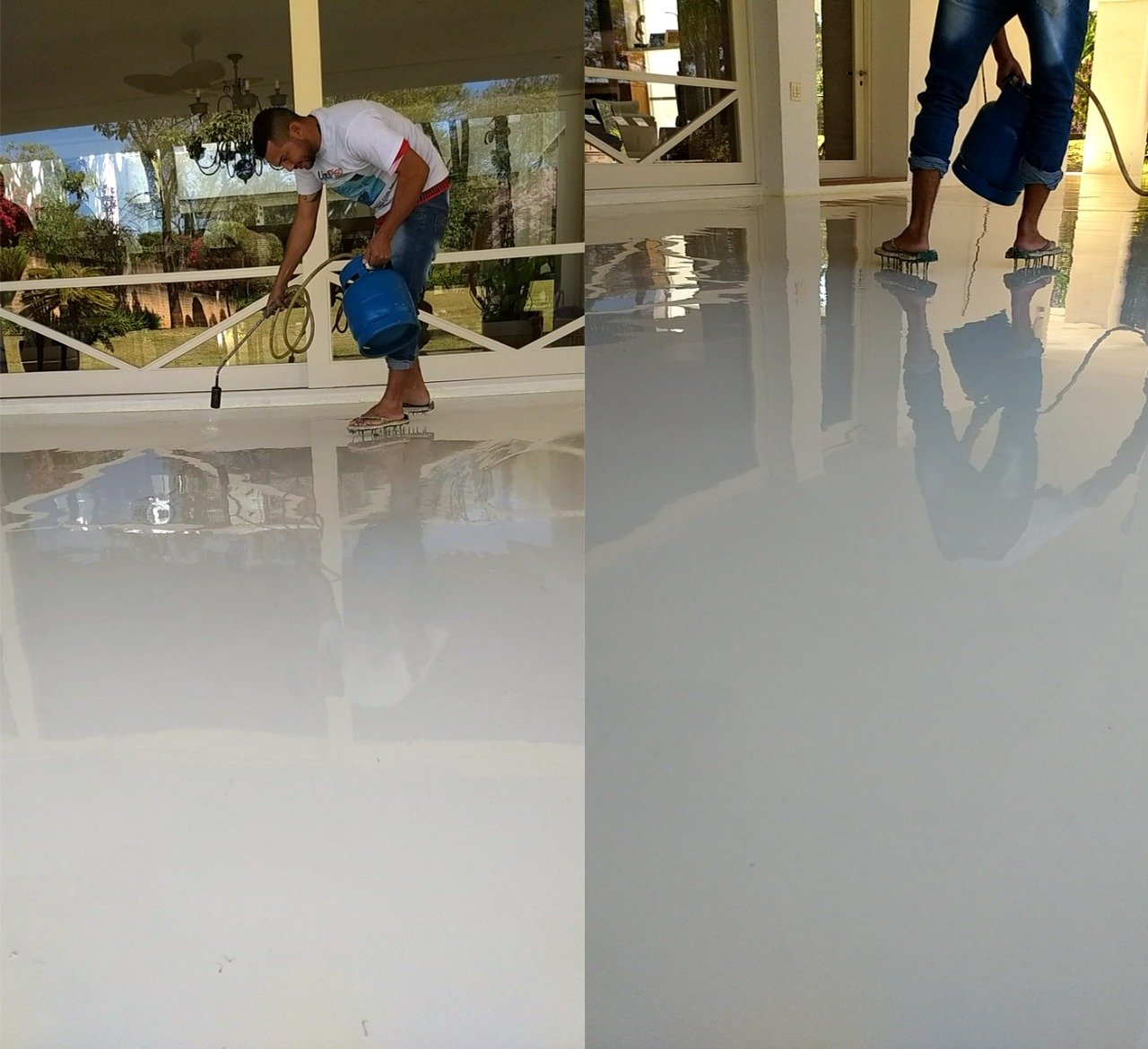 porcelanato liquido fosco área externa