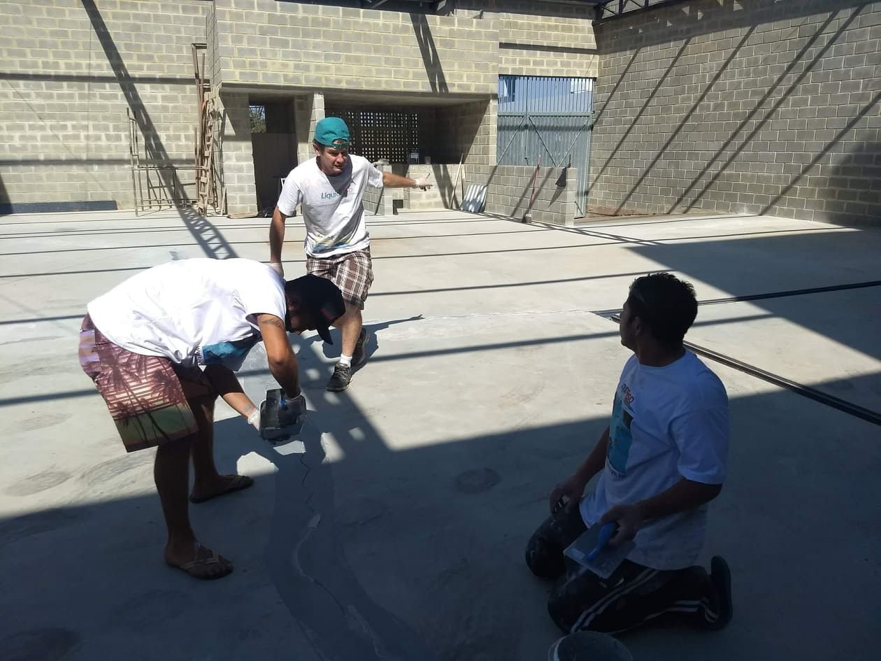 Pintura Resina Epóxi Para Galpão