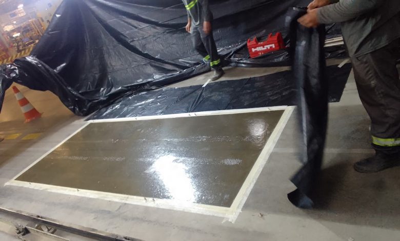 Piso Epóxi Fábrica da Nissan